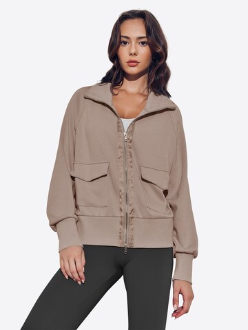 Imily Bela Tréning dzseki - szürke: elől