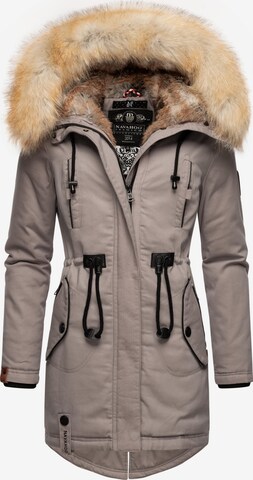 Parka d’hiver 'Bombii' NAVAHOO en gris : devant