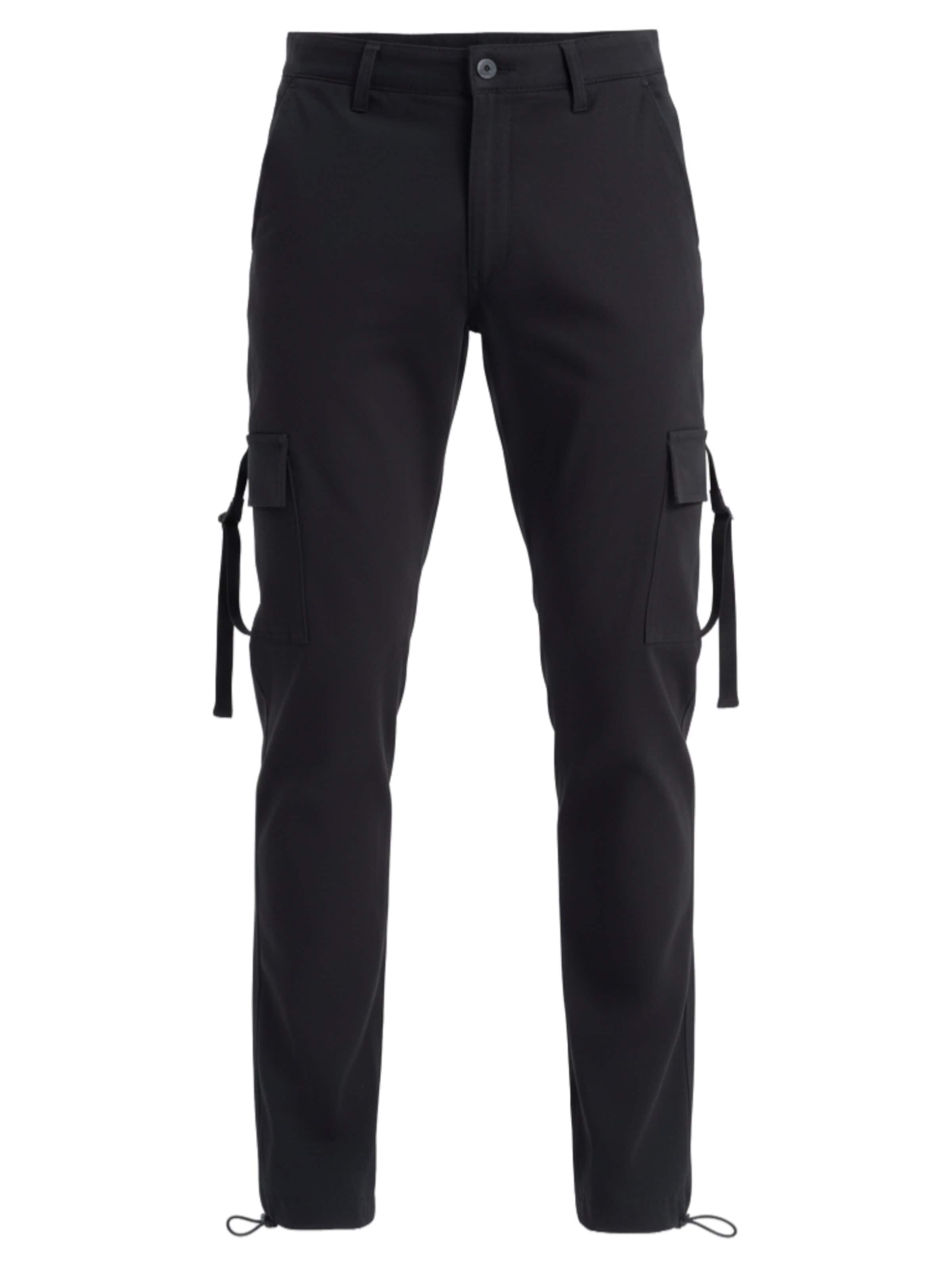 Ombre Sports trousers in Black: front