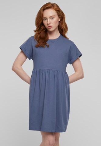 Urban Classics Kleid 'Empire Valance' in Blau: predná strana