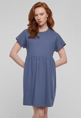 Robe 'Empire Valance' Urban Classics en bleu : devant