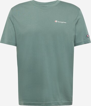 Champion Authentic Athletic Apparel Koszulka 'Legacy American Classics' w kolorze zielony: przód