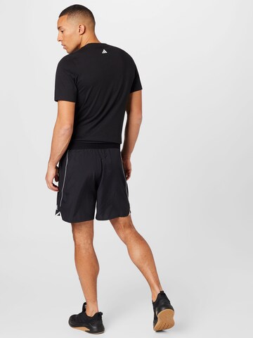 ADIDAS SPORTSWEAR Regular Sportbroek 'Donovan Mitchell' in Zwart