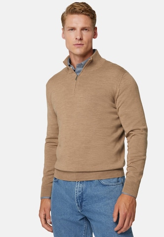 Boggi Milano - Pullover em bege: frente