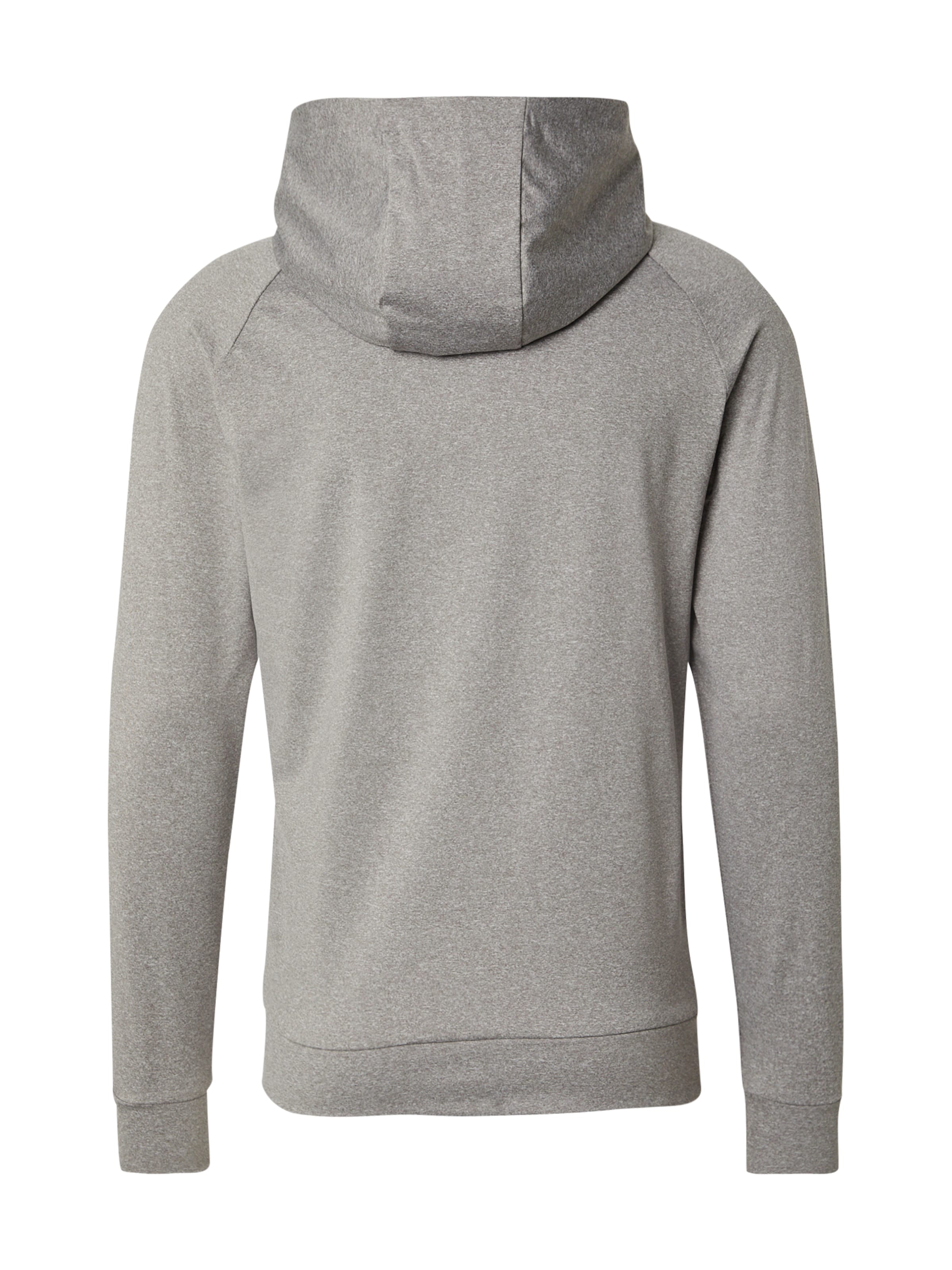 4F Αθλητική ζακέτα φούτερ σε γκρι: πίσω