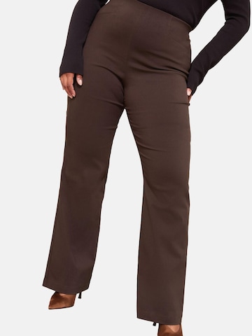 Friends Like These Zvonový Kalhoty – hnědá: přední strana