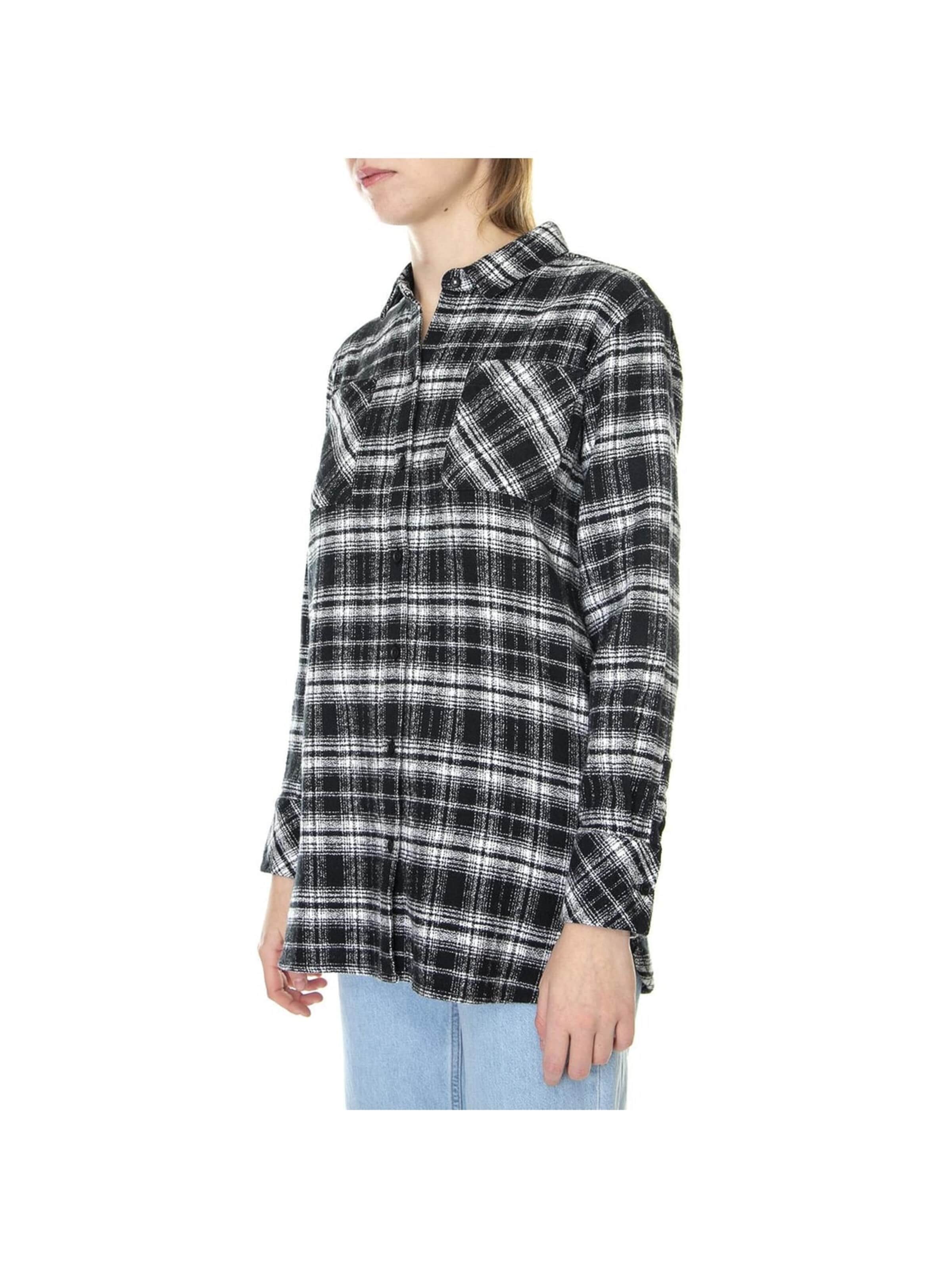 Barbour Blouse 'W' Thora Shirt Mono Check' in S in Black, Item view