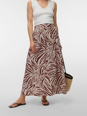 Gonna 'VMJOSIE' di VERO MODA in beige: frontale