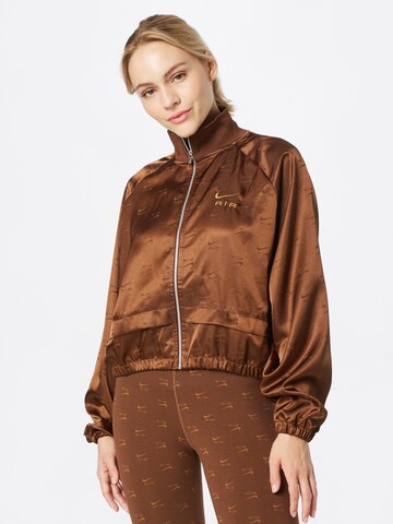 Nike Sportswear Between-season jacket in Brown: front