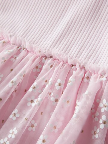 NAME IT Klänning 'NMFFLORAL' i rosa