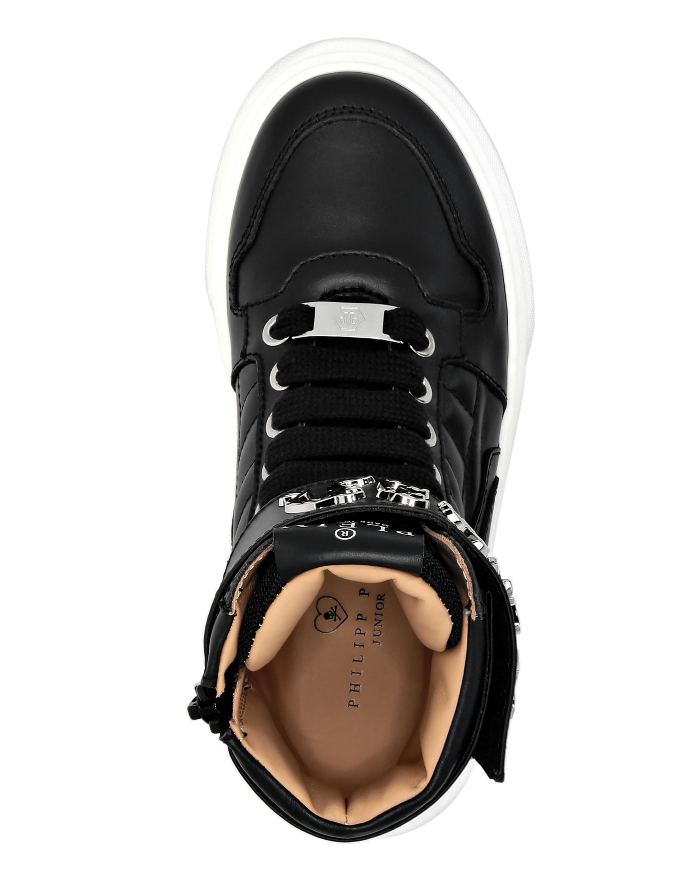 Philipp Plein - Sapatilhas 'Gothic Plein' em preto