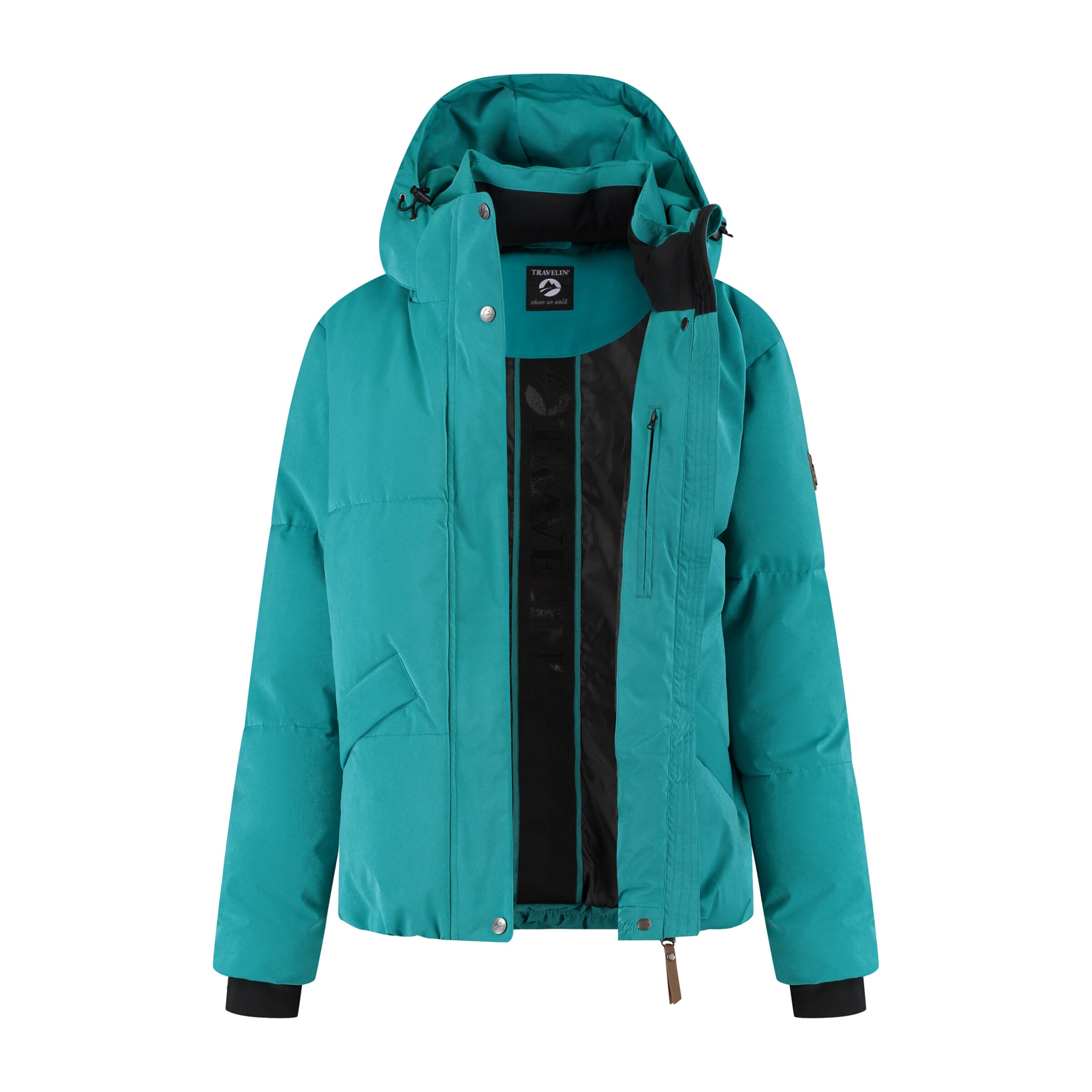 Veste d’hiver 'Miro' Travelin en vert