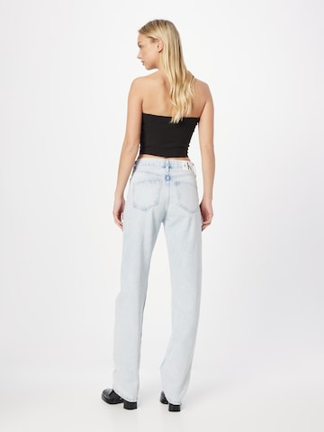 Calvin Klein Jeans Regular Farkut värissä valkoinen