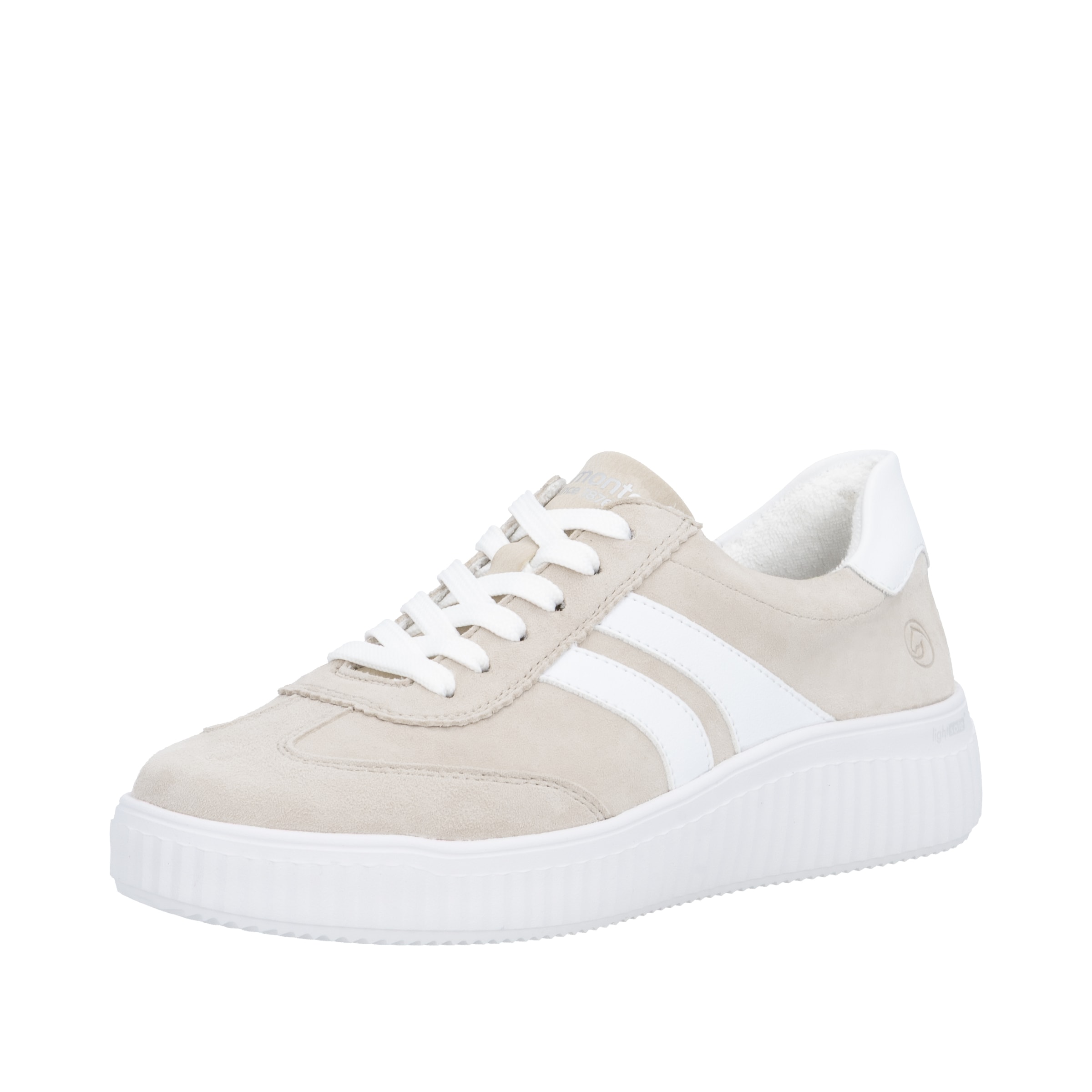 REMONTE Baskets basses en écru / blanc, Vue avec produit