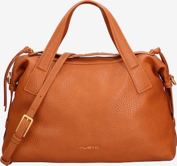 Borsa a mano di Custo Barcelona in marrone: frontale