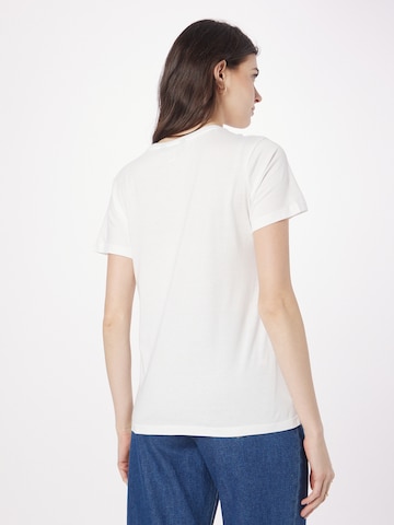 Tricou 'KATLIN' de la Lauren Ralph Lauren pe alb