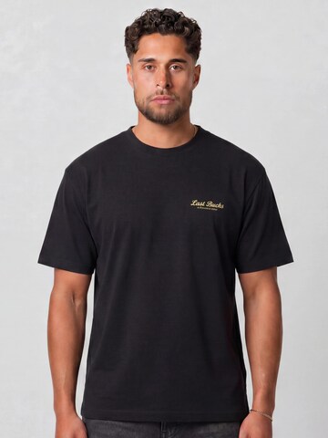 Last Bucks Shirt 'Last Bucks | The Script Tee' in Black