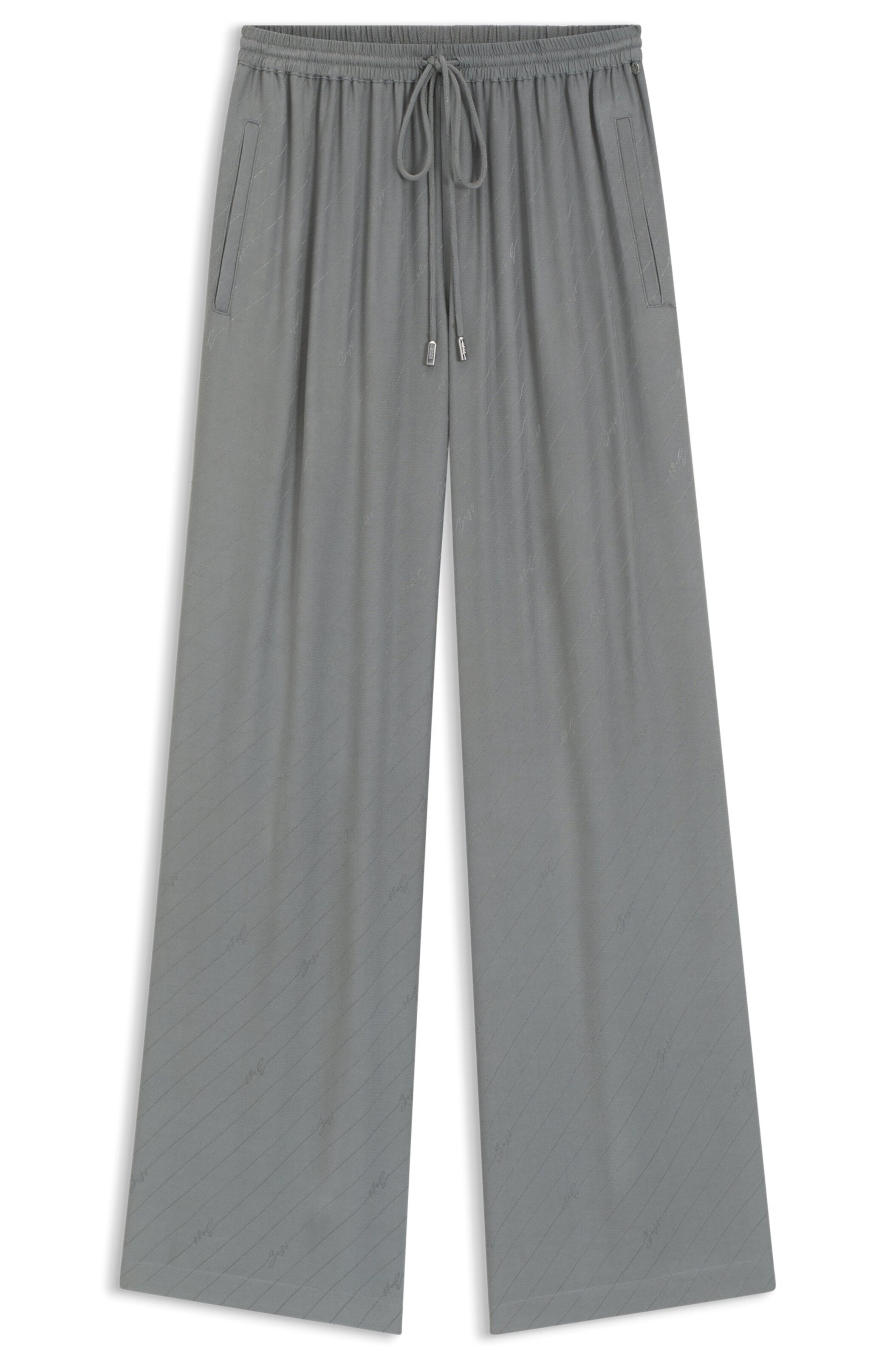 BOSS Hose in hellgrau / dunkelgrau, Produktansicht