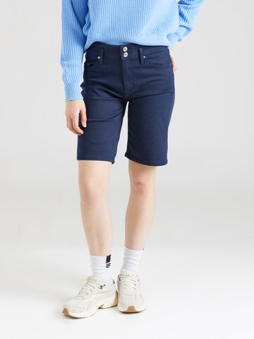 s.Oliver Slimfit Shorts 'Betsy' in Blau: Vorderseite
