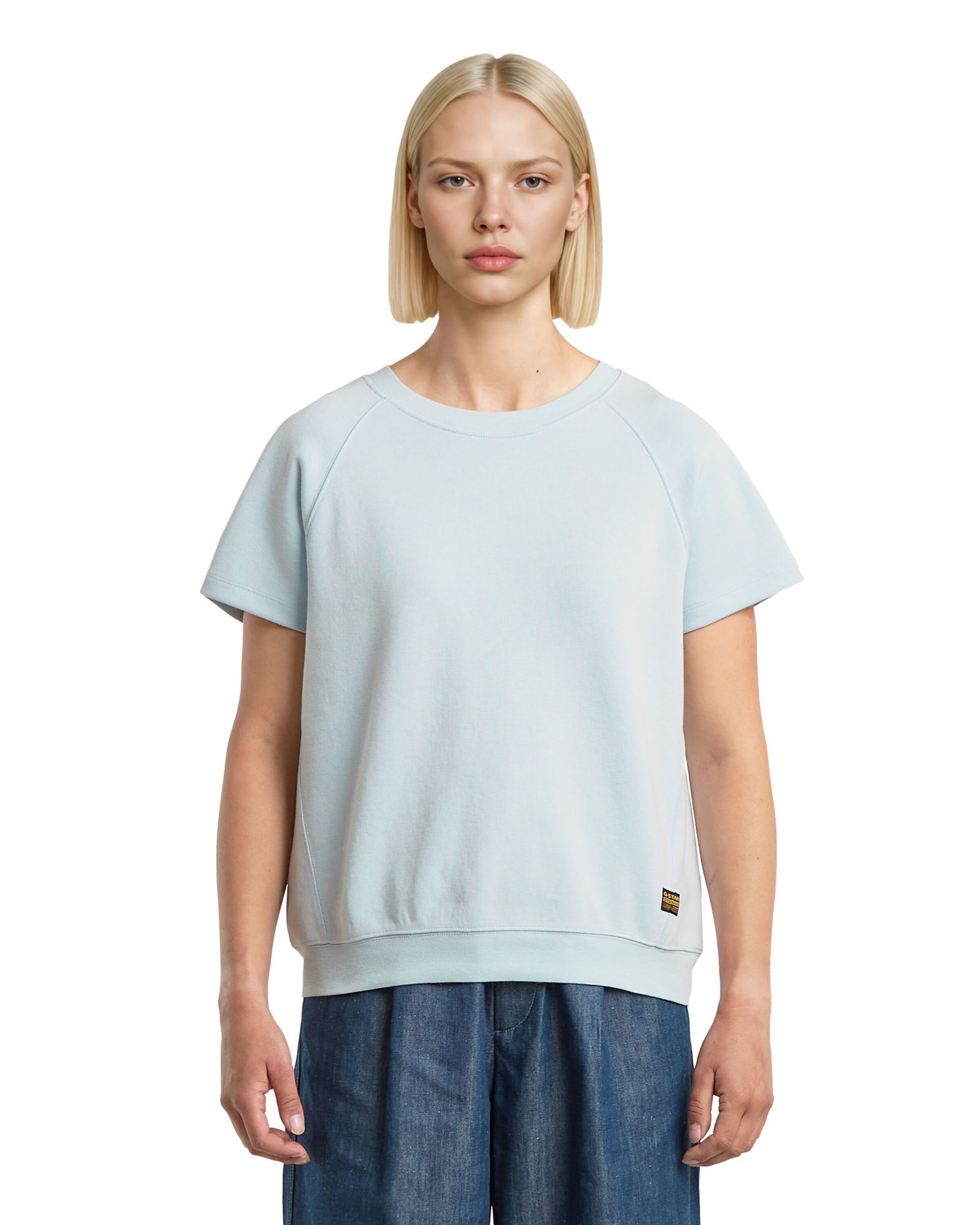 T-shirt G-STAR en bleu : devant