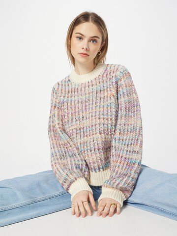 SECOND FEMALE Sweater 'Nimka' in Mixed colours: front