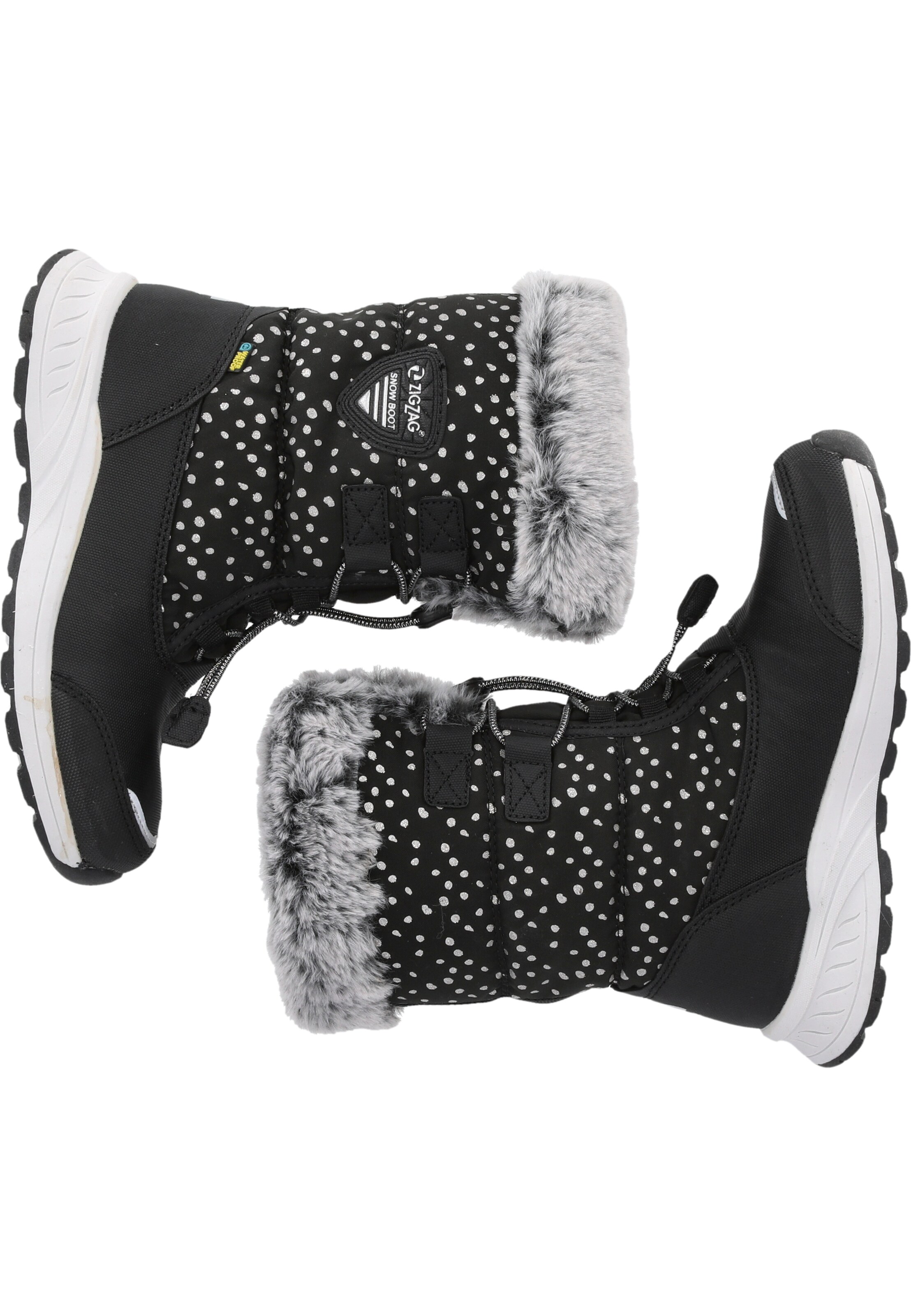 ZigZag Snow Boots 'Wesend' in Black