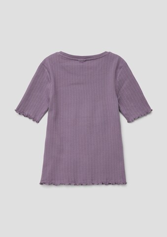 s.Oliver T-Shirt in Lila: Rückseite