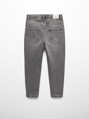 MANGO KIDS Tapered Jeans 'Dad' i grå