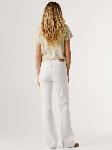 Pepe Jeans Flared Jeans 'VENUS' in Weiß