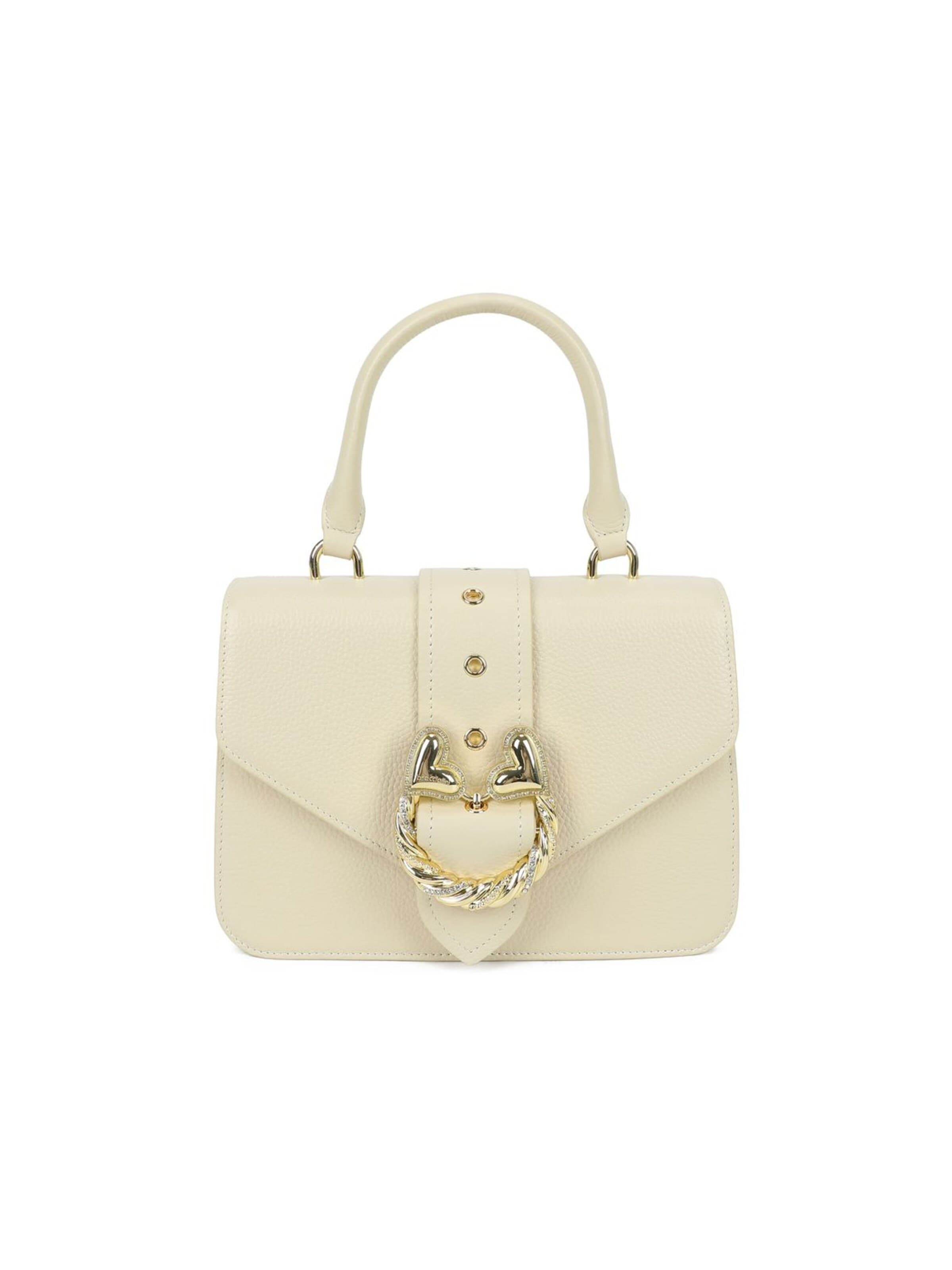 Borsa a mano 'Baroque' di Braccialini in beige: frontale