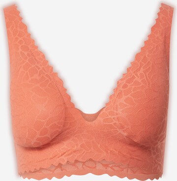 SLOGGI Bra 'Zero Feel Lace 2.0' in Orange: front