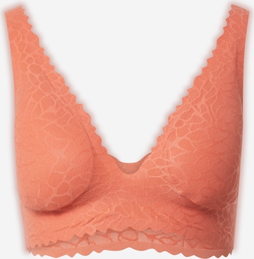 Reggiseno 'Zero Feel Lace 2.0' di SLOGGI in arancione: frontale