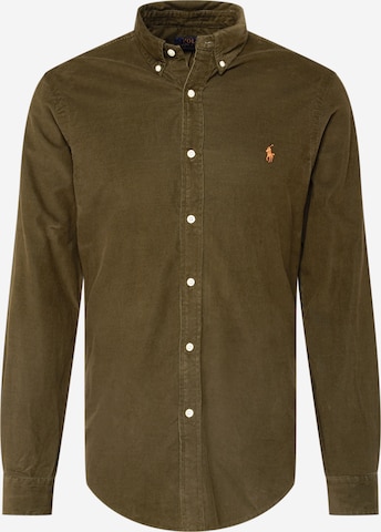 Camicia di Polo Ralph Lauren in verde: frontale