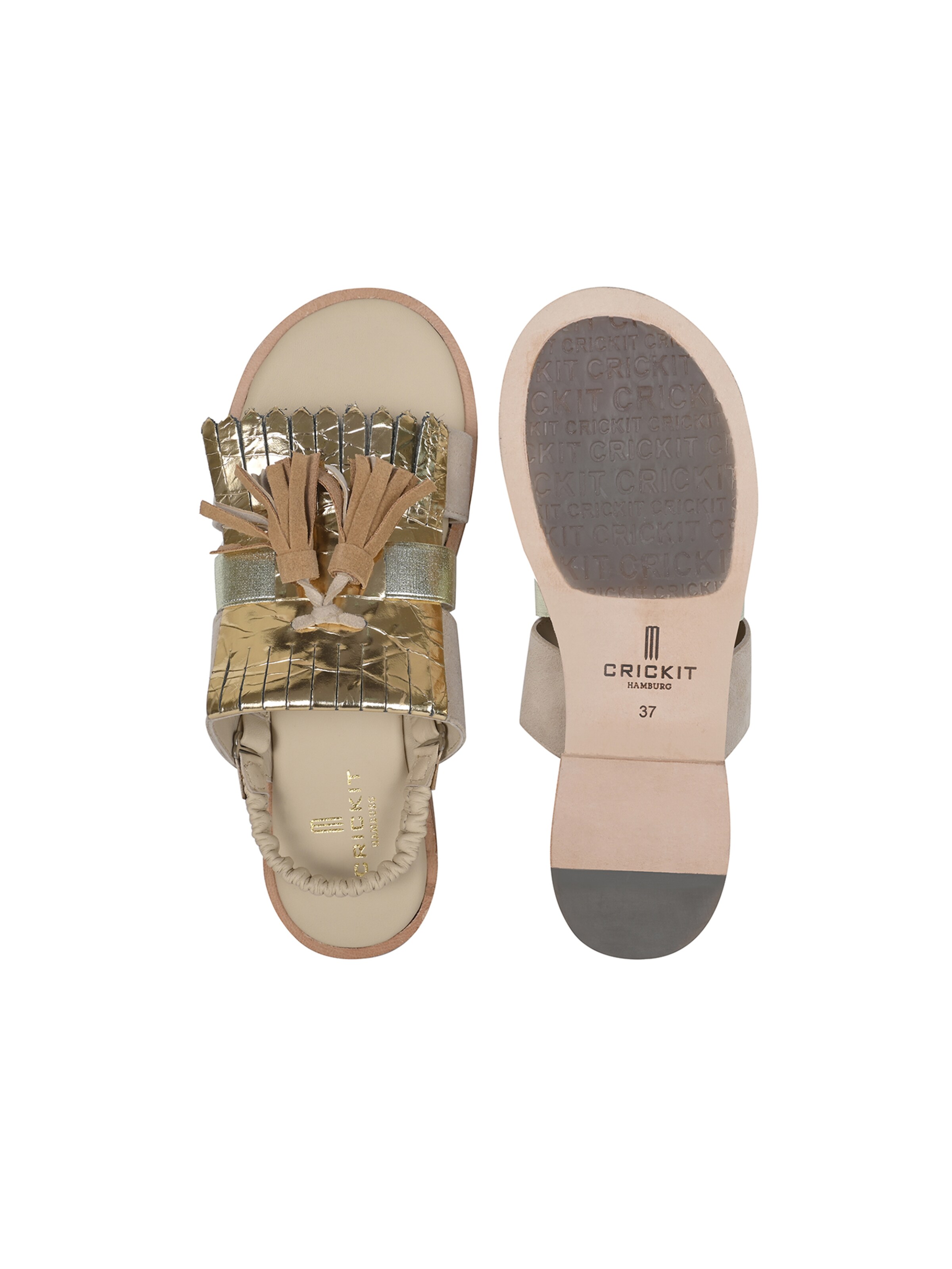 Crickit Strap sandal ' ROJA ' in Beige