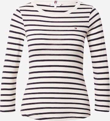 TOMMY HILFIGER T-shirt i blå: framsida