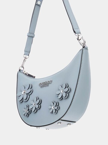 GUESS Schultertasche 'Zaria' in Blau