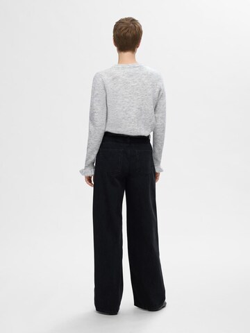 SELECTED FEMME Sweater 'LULU' in Grey
