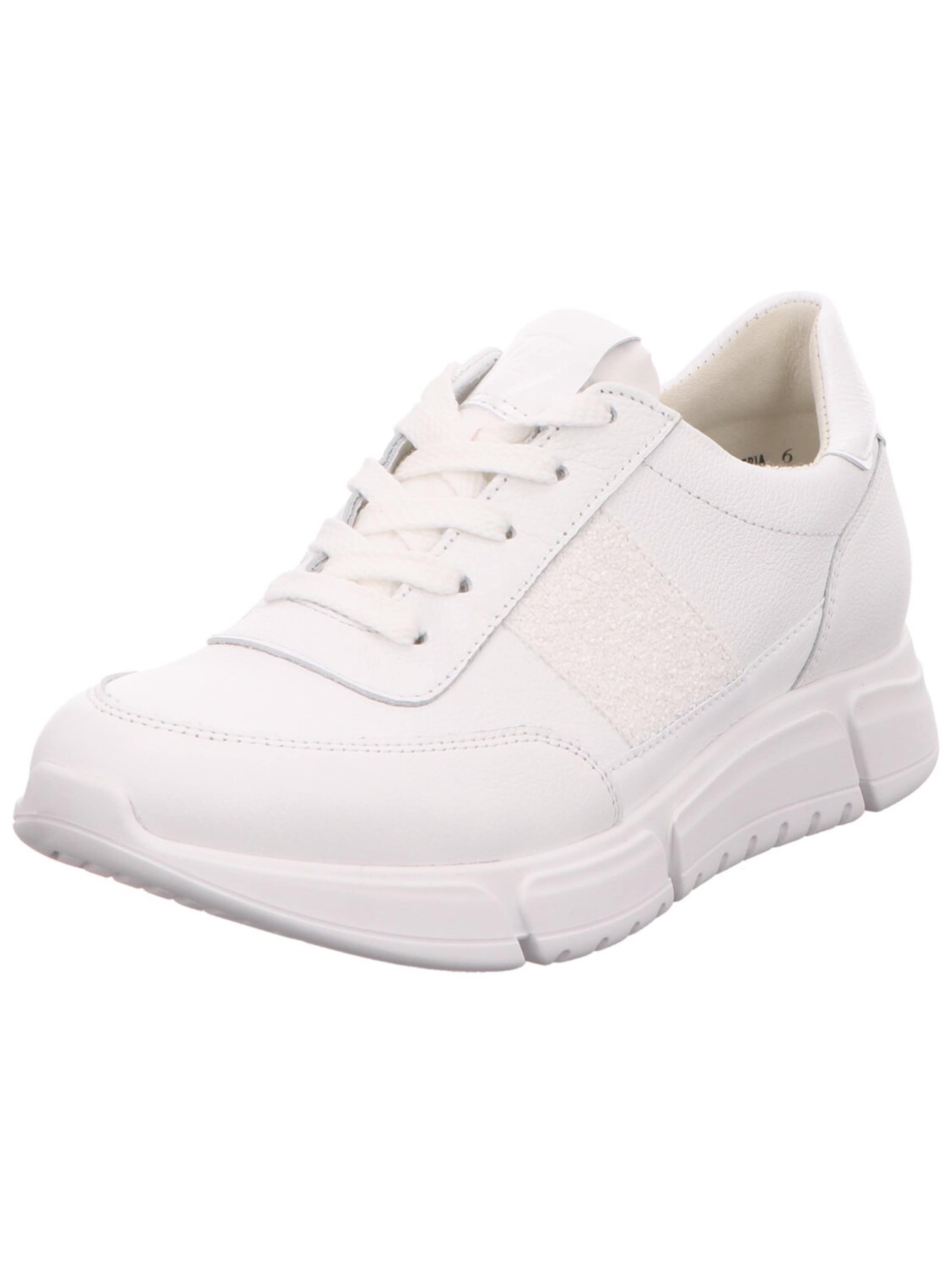 Paul Green Baskets basses 'Sneaker Damen 5334-015 Echtleder in weiß' en 41,5 en blanc, Vue avec produit