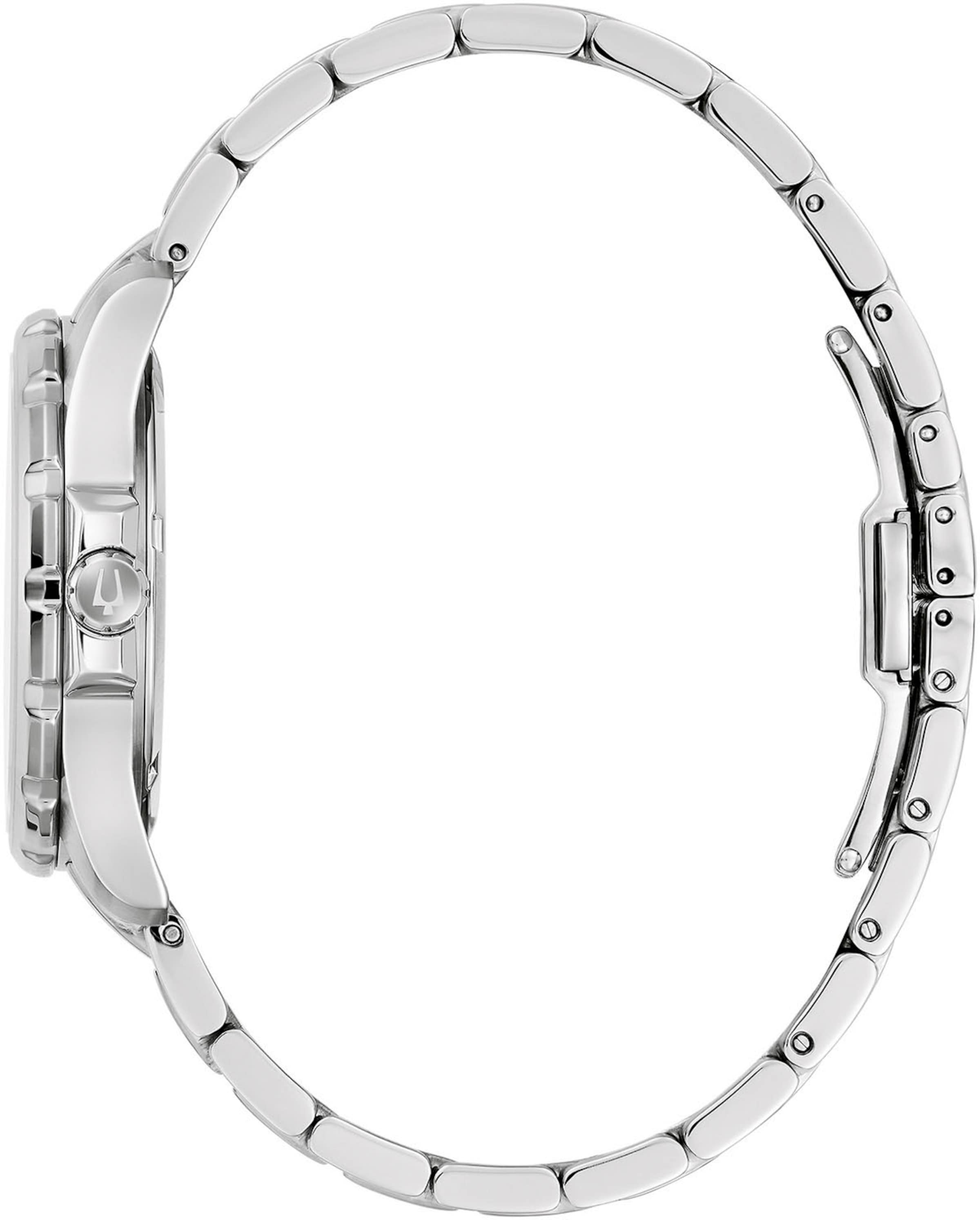 Bulova Analoguhr in Silber