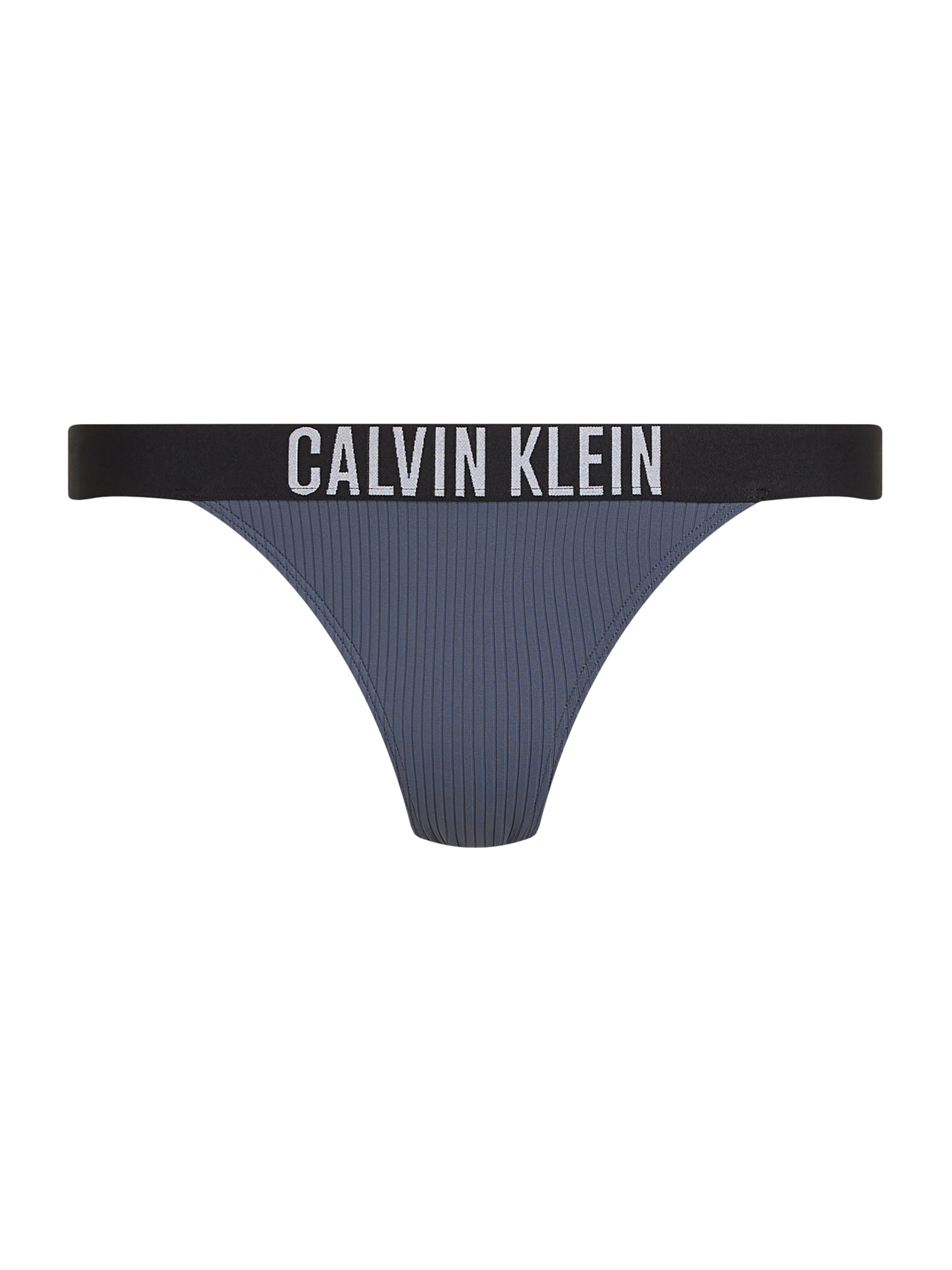Bas de bikini Calvin Klein Swimwear en bleu : devant