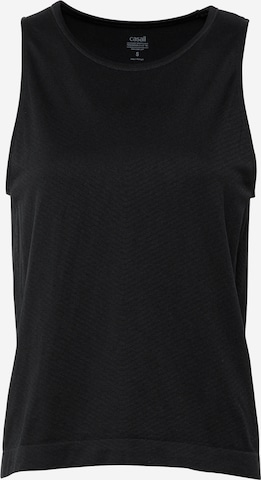 Casall - Top deportivo en negro: frente