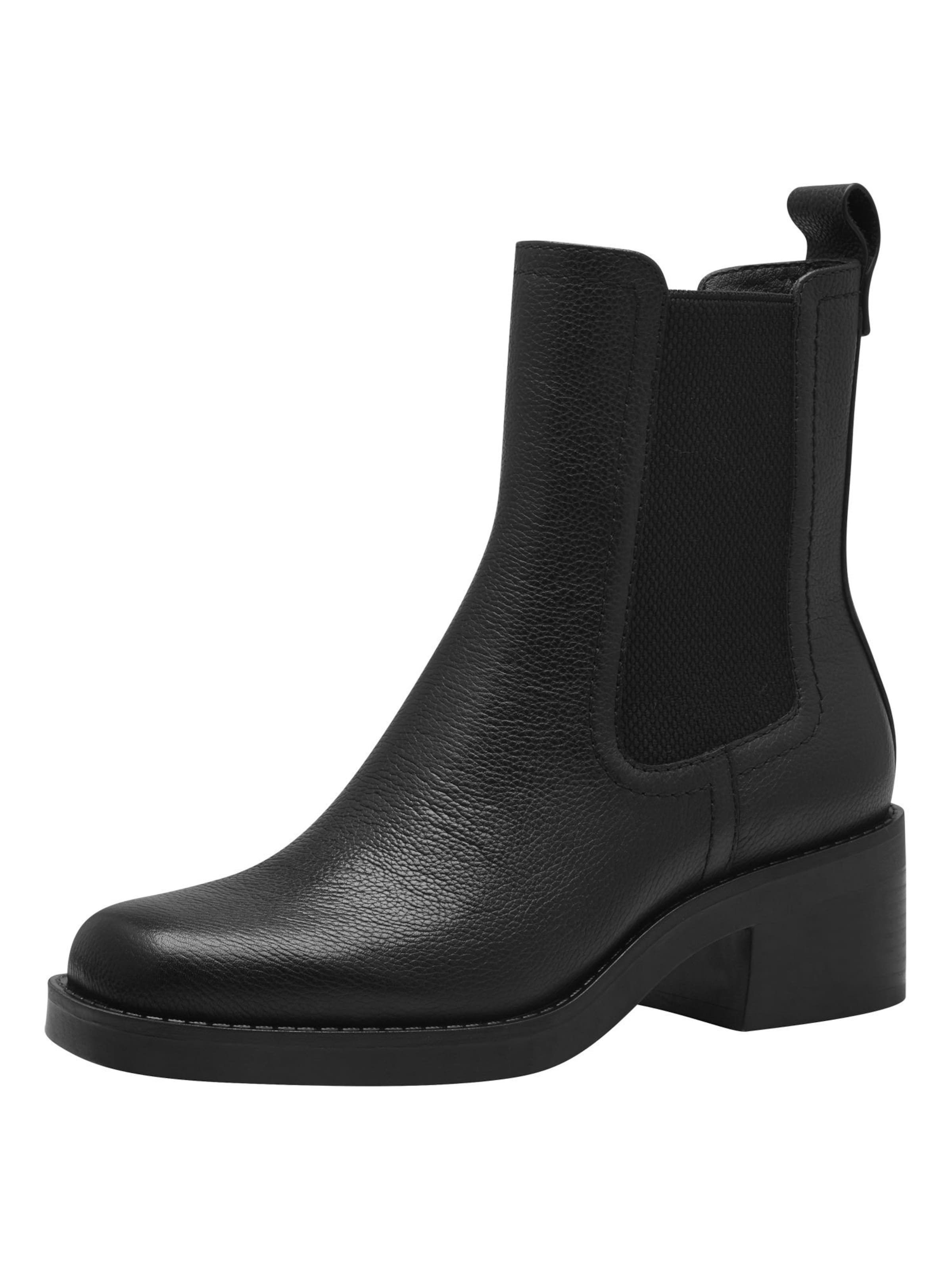 Chelsea Boots Tamaris en noir : devant
