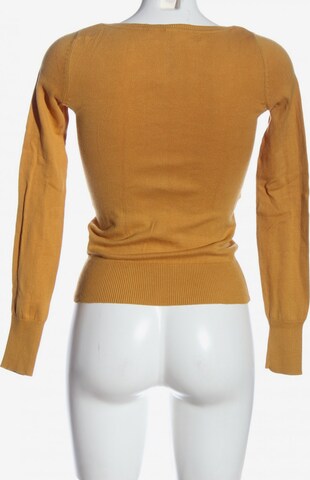 Pimkie V-Ausschnitt-Pullover XS in Gelb
