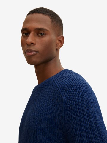 TOM TAILOR Sweater in Blue