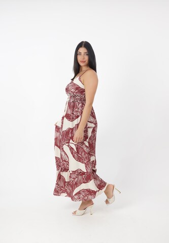 Elara Sommerkjole i rød