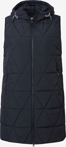 Ulla Popken Weste in Schwarz: Vorderseite