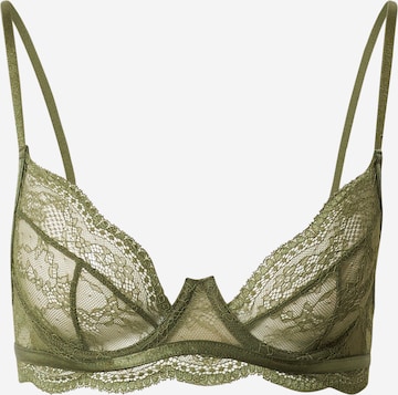 T-shirt Reggiseno 'Isabelle' di Hunkemöller in verde: frontale