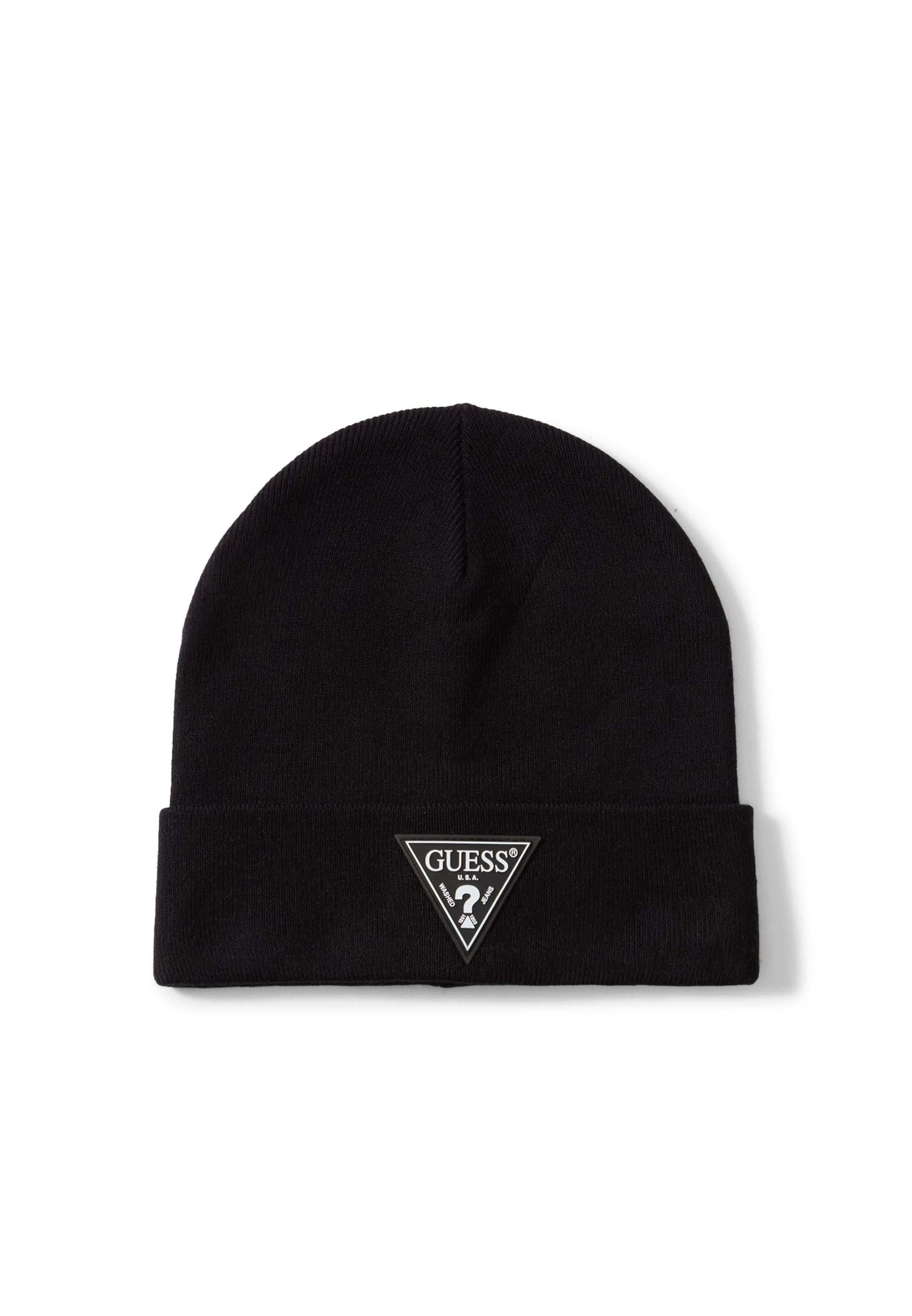 GUESS - Gorra en negro: frente