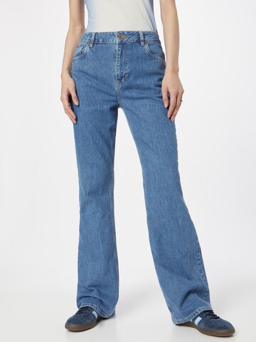 PULZ Jeans Bootcut Jeans 'TALIA' i blå: framsida