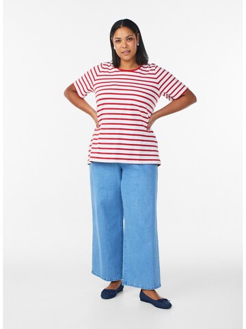 Zizzi Футболка 'Vivi' в Красный